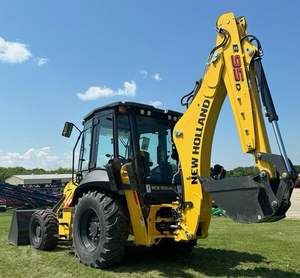 Holan 2023 B95D 110Hp รถตักดินดีเซล, รถแทรกเตอร์อเนกประสงค์แบริ่งเครื่องยนต์ปั๊มมอเตอร์เกียร์ PLC backhoe - Product Image 3