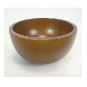 Handmade Black Wooden Salad <b>Bowl</b> for Dinnerware Home Hotel Kitchen Use - Product Image 5