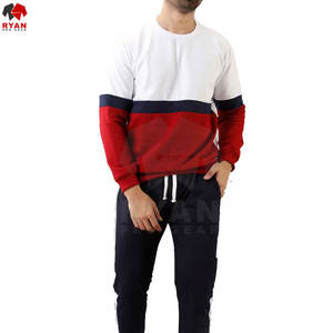 Vente en gros d'usine de sweatshirts pour hommes de qualité supérieure personnalisés professionnels personnalisés basiques en coton mélangé nouveau dernier design sweatshirts - Product Image 5