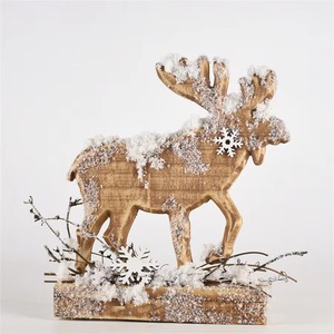 Estatuilla de Reno de Estilo Modesto Simple, Escultura de Ciervo Elegante, Exhibición de Mesa Minimalista para Decoración del Hogar, Navidad o Eventos - Product Image 4