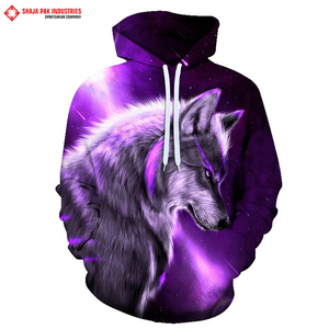 Sweat à capuche d'hiver pour hommes grande taille 3D Animal automne lettre impression nouvelle mode décontracté solide Design Sublimation sweat à capuche - Product Image 4