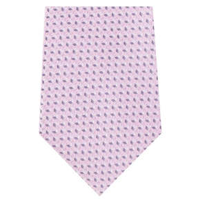Corbata de Seda Rosa Clásica para Hombre Michael Kors con Estampado Geométrico de Mini Puntos, Talla Regular - Product Image 3