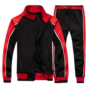 Trending 2 piezas Casual Athletic Track Suits para hombres Chándales Transpirable 100% Algodón Ropa Hombre Conjuntos - Product Image 1