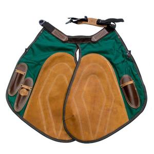 Chaps de fermeur professionnels de qualité supérieure, durables, en cuir véritable, pour le soin des chevaux, instruments vétérinaires équestres - Product Image 6