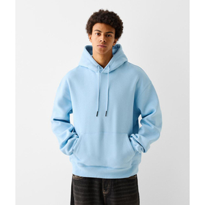 เสื้อฮู้ดผ้าคอตตอนโอเวอร์ไซส์มีฮู้ดสำหรับผู้ชายเสื้อผ้าฤดูหนาวแบบปรับแต่งได้ - Product Image 2