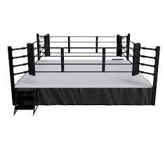 Cage de MMA professionnelle en gros, tapis de sol pour ring de boxe, jupe en tissu CORDURA, design durable et léger, cage carrée de compétition - Product Image 3