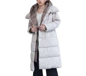 Veste matelassée courte en toile respirante d'hiver, bretelles réglables, imperméable et coupe-vent, couleur personnalisable. - Product Image 3