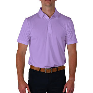 Polo de golf à manches courtes avec impression de haute qualité, t-shirt de sport 100% en coton pour hommes, design personnalisé, OEM - Product Image 5