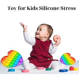 ของเล่นรูปทรงหัวใจทำจากซิลิโคนสำหรับเด็ก - Product Image 6