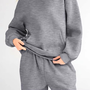 Sudadera con capucha extragrande para mujer, novedad de 2025, proveedor directo de fábrica, jersey para mujer, sudaderas extragrandes de entrenamiento - Product Image 2