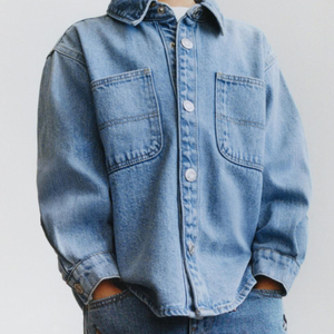 Latest Best Quality Loose Fit Hooded <b>Denim</b> <b>Jacket</b> <b>For</b> <b>Girls</b> Cheap Rate Trendy Designs And Outfits Fashionable <b>Jackets</b> <b>For</b> <b>Girls</b> - Product Image 5