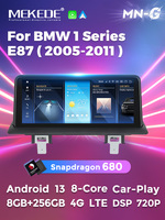 Reproductor de Video con Pantalla Táctil Android MEKEDE 1920*720P Qualcomm 680, Radio Estéreo para Auto, DVR para BMW Serie 1 E87 E88 2005-2011