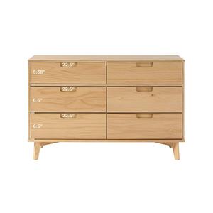 Fabricant direct d'usine, armoire élégante en teck massif avec meubles de rangement scandinaves - Product Image 6
