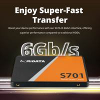 SSD RIDATA S701(Internal Solid State Drive)3D NAND 2.5 "SATA III 6 Gb/s Ultra ramping 7mm hingga 450 MB/s(128GB 256GB 512GB 1TB 2TB)