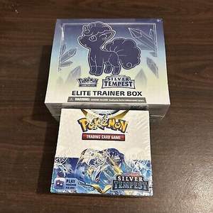 Caja de Sobres de Pokémon Silver Tempest Nueva Sin Abrir, 36 Sobres Sellados de Fábrica - Product Image 1