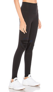 Nuevas llegadas: Leggings de yoga de cintura alta con logo personalizado para mujer, leggings sin costuras con efecto fruncido en el trasero. - Product Image 3