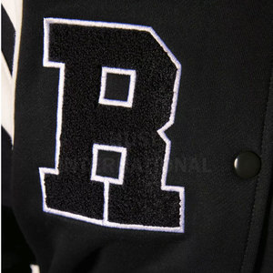 Women's High Quality Letterman <b>Jacket</b> Unique Design with Embroidery Decoration New Fashion Winter Pocket Fabric Material - Product Image 6