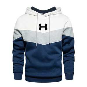 Sudaderas con capucha de lana de manga larga para hombre Colección de invierno de venta superior con patrón de impresión sólida Material de calidad Talla XS - Product Image 3
