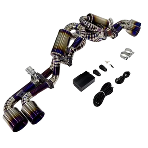 Sistema de Escape Trasero Medio de Titanio de Alta Calidad para Ferrari F430 F430 Spider 4.3 V8 2005-2009 con Controlador de Válvula Neumática - Product Image 3