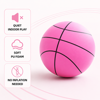 Elite Taille 7 29.5" Mousse PU 340g Toucher Doux Faible Bruit Entraînement Intérieur OEM Usine Basket Silencieux