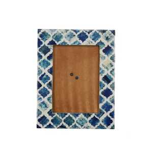 Vintage Bone Inlay Photo <b>Frame</b> Ethically Sourced Customizable Size & Design - Product Image 1