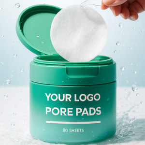 Pad Tonici di Lusso Coreani K-Beauty con Acido Ialuronico per Restringere i Pori, Controllo dell'Oleosità e Benefici Lenitivi, Vendita all'Ingrosso OEM - Product Image 3