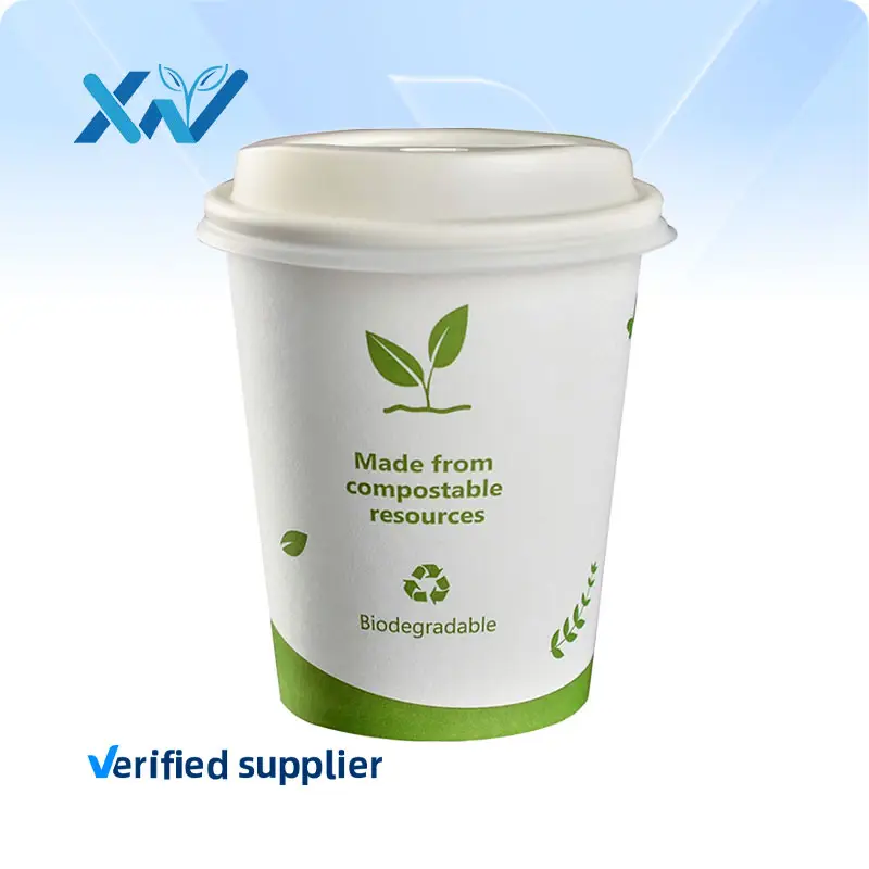 Groothandel Custom Hoge Kwaliteit Vending Biologisch Afbreekbaar Koffiekopje Thee Papier Cups Uit China Food & Beverage Verpakking Oem & Odm
