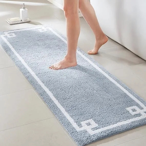 Tapis de bain durable fabriqué en tissu absorbant de qualité supérieure, à texture douce, séchage rapide et support fiable. - Product Image 2