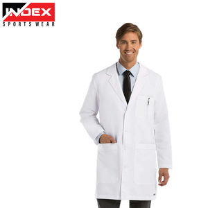 Gran oferta, Blanca Unisex bata de laboratorio de alta calidad, los mejores uniformes de laboratorio para hospitales médicos, bata de enfermera y médico para laboratorios - Product Image 1