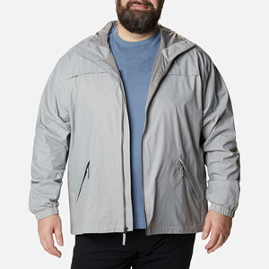 Veste coupe-vent confortable pour homme, design personnalisé, course en plein air, grande taille, polyester doux, imperméable à l'eau - Product Image 1
