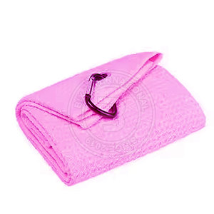 ผ้าขนหนูวาฟเฟิลสำหรับกอล์ฟ ผลิตจากวัสดุประสิทธิภาพสูง น้ำหนักเบา เหมาะสำหรับทำความสะอาดอุปกรณ์กีฬาและใช้ในชีวิตประจำวัน - Product Image 6