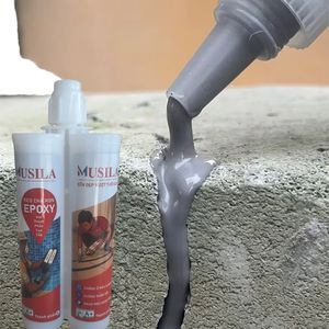 Kit de résine époxy transparente XINCHOUT 16 oz, peinture de sol autonivelante, résine époxy bi-composante avec tasses à mesurer, bâtonnets, gants pour l'emballage - Product Image 5