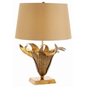 Lampes éclaircissantes de décoration de table en rotin de la plus grande qualité faites à la main classique unique lampes de sol de table décoratives d'intérieur - Product Image 2