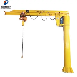 Dingya derek Jib dipasang di lantai 10 ton dengan harga hoist listrik