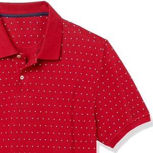 เสื้อโปโลผ้าฝ้ายระบายอากาศสำหรับผู้ชายใส่ได้พอดีตัวพลัสไซส์พิมพ์ลายกอล์ฟตามสั่ง - Product Image 5