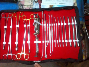 Juego de Instrumentos Quirúrgicos Ortopédicos de Acero Inoxidable DNC, Tijeras, Espéculo, Dilatadores, Retractor Manual - Product Image 5