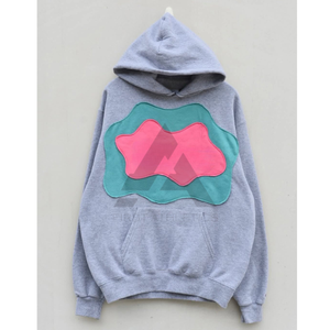 Sweat-shirts à capuche pour hommes en gros avec logo brodé personnalisé, respirants, coupe-vent, écologiques, en molleton 100% coton, lourds - Product Image 2