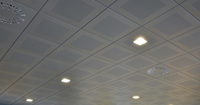 Paneles de Techo Modernos para Instalar en el Suelo o en el Techo, Revestimiento de Vinilo con Acabado de Madera PVC para el Hogar y Hoteles, Instalación Impermeable, Tradivas TRD42, 2 Años de Garantía