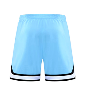 Uniforme de basket-ball en polyester respirant pour hommes avec propre logo imprimé Bsci Vêtements de sport en jersey uni - Product Image 5