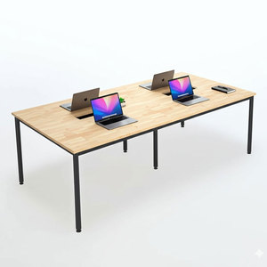 OMA HBOM009 2m4 Muebles de Oficina de Diseño Minimalista en Madera Natural Bn Hp - Product Image 1