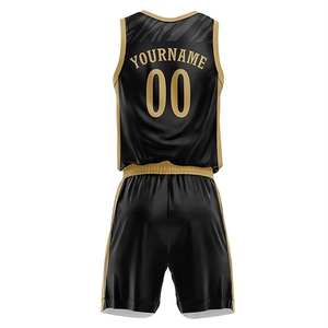 Trending Custom Men's Basketball Jersey and Shorts Set Fully Sublimation <b>Light</b> Weight Basketball Uniform - Product Image 5