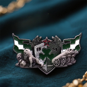 Combo de mapa de doble bandera de Bangladesh personalizado, alfileres de solapa de aleación, insignias, símbolo GEOGRÁFICO NACIONAL, regalos de vacaciones, recuerdos, uso gubernamental - Product Image 4