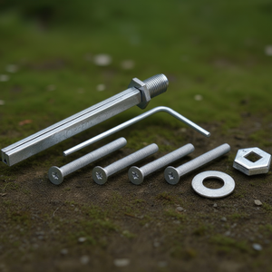 Juego de Soportes de Montaje Galvanizados de 8mm-97mm 12119453 HOPPE - Product Image 3