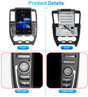 AuCar Tesla Android 11 12.1 pouces voiture lecteur DVD GPS Navigation lecteur multimédia pour Land Rover Freelander 2 LR2 L359 2007-2015