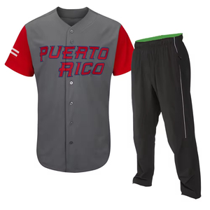 Uniforme de béisbol Conjunto completo Jersey de béisbol para todos los torneos universitarios Número de equipo impreso en uniformes de béisbol Personalizado THT WEARS - Product Image 6
