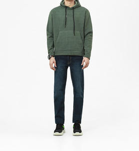 Sudadera con Capucha Informal de Color Sólido para Hombre, Transpirable, con Logotipo y Diseño Personalizados, Sudadera con Capucha al por Mayor para Hombre - Product Image 1