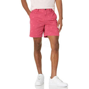 กางเกงขาสั้นออกกำลังกายผู้ชายคุณภาพสูง ขายส่ง ผ้าคอร์ดูรอย ไม่ทอ ระบายอากาศ แห้งเร็ว มีกระเป๋า 100% ผ้าฝ้าย - Product Image 6