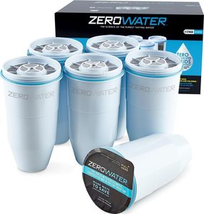 Filtres à eau de remplacement officiels ZeroWater, lot de 6, réduction des PFOA et PFOS, cartouches de filtration à 5 étapes - Product Image 6