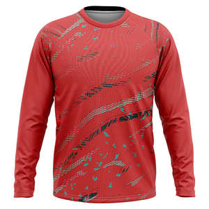 Camiseta de Compresión de Manga Larga para Hombre, Totalmente Sublimada, Ligera, para Gimnasio, Ropa Deportiva para Fitness, OEM, Top de Compresión para Práctica - Product Image 3