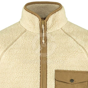 Veste polaire respirante écologique la plus vendue pour hommes, logo personnalisable sur le devant, service OEM, fabriquée au Pakistan, hiver - Product Image 3